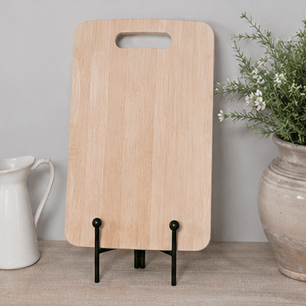 Black folding tabletop display holder